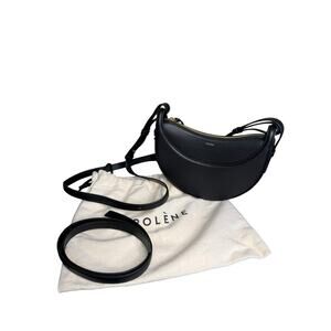 Polene Numero Dix Crossbody Bag in Black